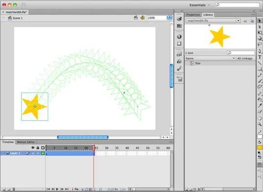 Hvordan se flere animasjonsrammer samtidig i Adobe Flash CS6
