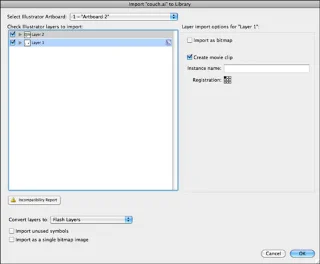 Slik importerer du Photoshop- og Illustrator-filer til Adobe Flash CS6