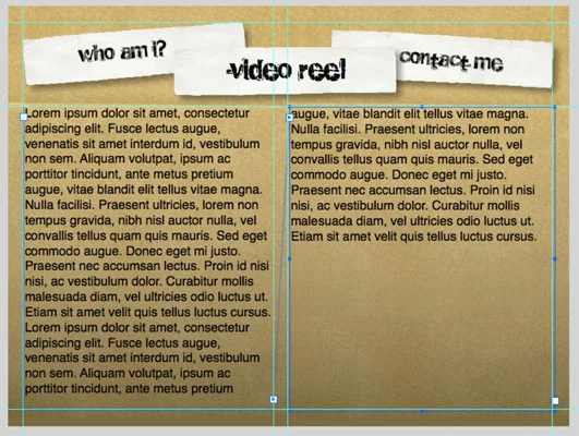 Hvordan lage flerkolonne og trådet tekst i Adobe Flash CS6