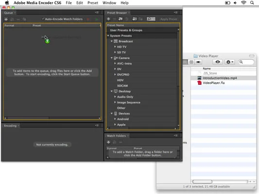 Hvordan koble til en video i Adobe Flash CS6