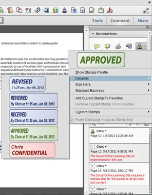 Kā lietot zīmoga rīku programmā Adobe Acrobat CS6