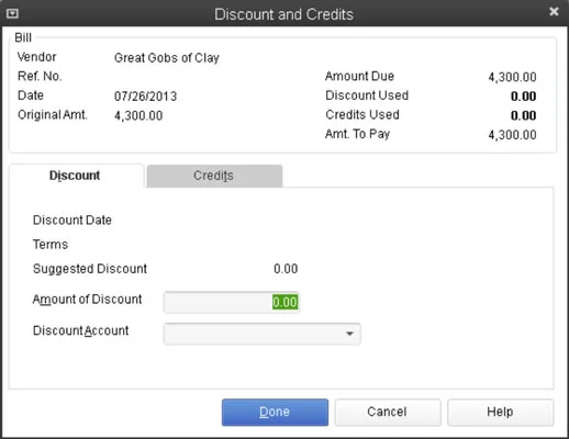 Számlák fizetése a QuickBooks 2013 segítségével