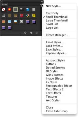 Bruk stilpanelet i Photoshop CC