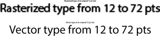 Rastra un vektoru mākslas darbi programmā Photoshop CC