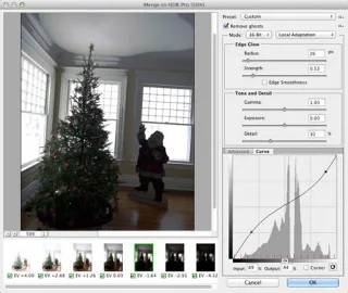 Hvordan jobbe med Photoshop CC Merge to HDR Pro