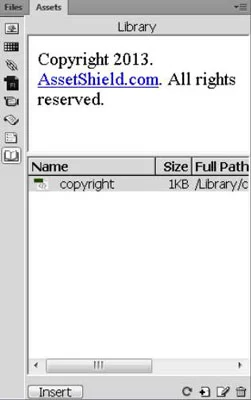 Hvordan lage og bruke bibliotekselementer i Dreamweaver