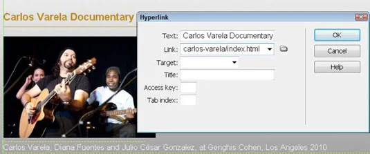 Hvordan koble sammen sider på nettstedet ditt i Dreamweaver