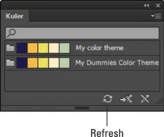 Adobe Illustrator CCs forbedrede Kuler-panel