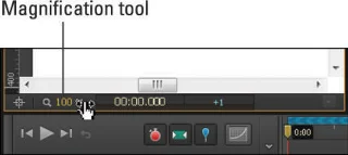 Detaljer om Edge Animate-tidslinjen og scenekontrollene