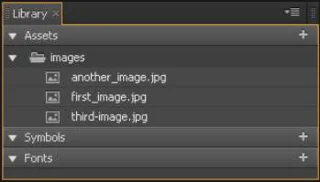 Postavite slike v Adobe Edge Animate
