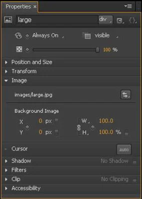 Slik bruker du bilder og tekst i Adobe Edge Animate