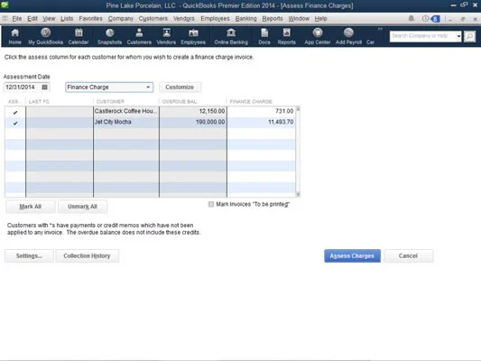 Hogyan lehet felmérni a pénzügyi költségeket a QuickBooks 2014 segítségével