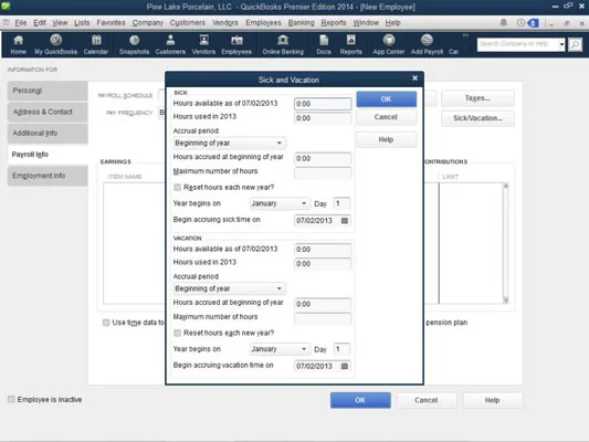 Alkalmazottak beállítása a QuickBooks továbbfejlesztett bérszámfejtési folyamatában