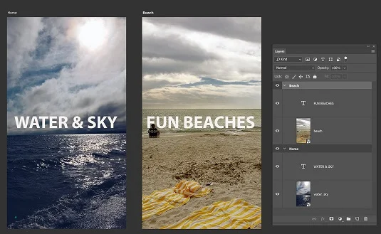 Rajztáblák használata a Photoshop CC-ben