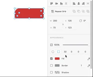 Hvordan lage en knapp i Adobe XD