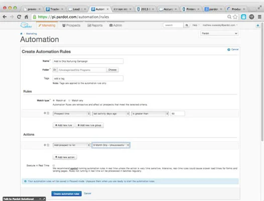 Hvordan legge til folk i Marketing Automation Nurture-kampanjer