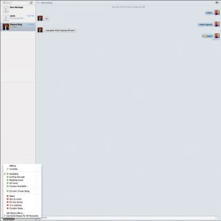 Rakenduse Mac Messages eelised