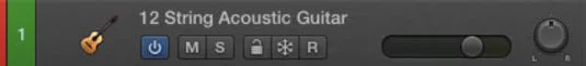 Ta en oversikt over sporlisten din i Logic Pro X