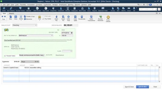 Online banki fizetés a QuickBooks 2015 segítségével