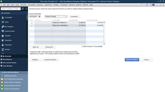 Hogyan lehet felmérni a pénzügyi költségeket a QuickBooks 2015 segítségével