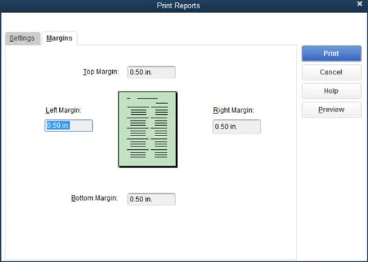 Hogyan kell dolgozni a QuickBooks jelentésablak gombjaival