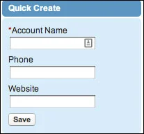 A Salesforce.com Service Cloud oldalsáv és az egyéni hivatkozások használata