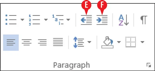 Как да настроите отстъп на абзаци в Word 2016