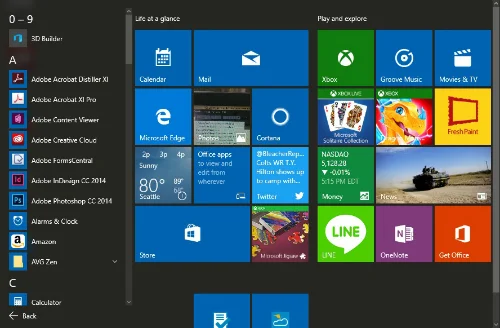 Programmi käivitamine ja sulgemine Windows 10-s uues arvutis