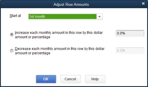 Kako nastaviti proračun v QuickBooks 2016