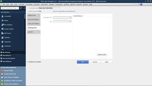 Kako dodati stranke na svoj seznam strank v QuickBooks 2016