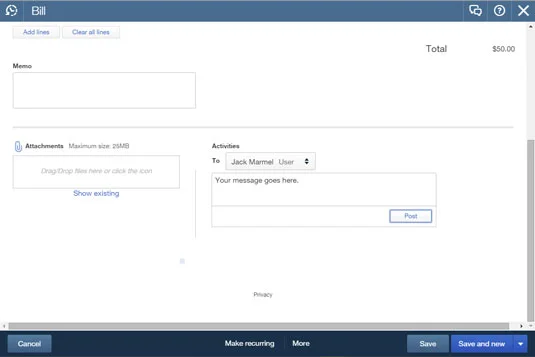 A QuickBooks Online Client Colaboratory Tool használata