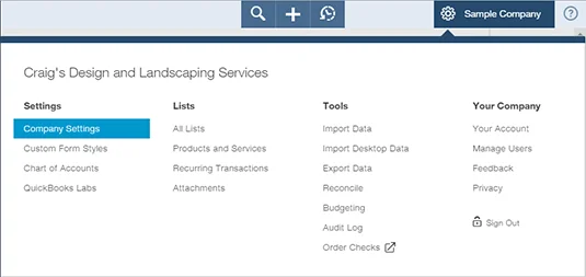 Hogyan készítsünk költségvetést a QuickBooks Online-ban