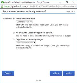 Hogyan készítsünk költségvetést a QuickBooks Online-ban