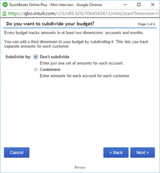 Hogyan készítsünk költségvetést a QuickBooks Online-ban