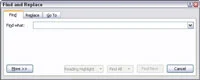 Како користити команду Иди на у програму Ворд 2007