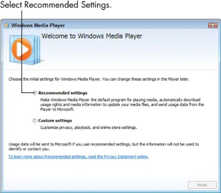 Kuidas kuulata muusikat Windows Media Playeris