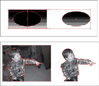 Hvordan lage en klippemaske i Adobe Illustrator CS6