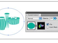 Adobe CS5 Illustrator Bruk av opasitetsmasker