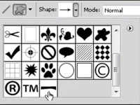 Lag og bruk egendefinerte former i Photoshop CS5
