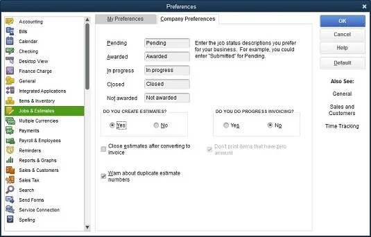 Kako vklopiti obračunavanje stroškov dela v QuickBooks 2017