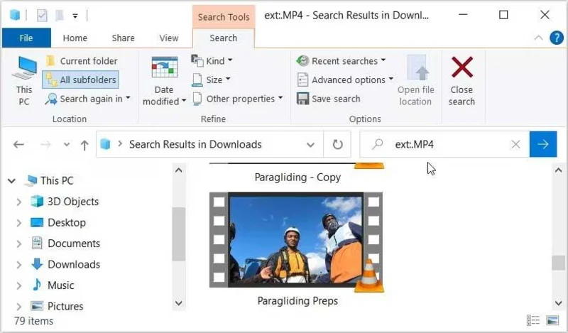 Veidi, kā atrast visus video failus sistēmā Windows