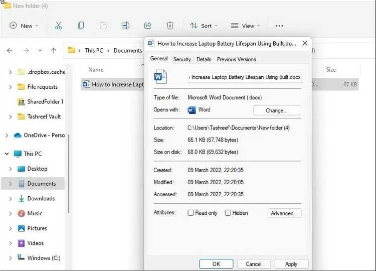 Hogyan akadályozható meg a Microsoft Word fájlok csak olvasható módban történő megnyitása a Windows rendszeren