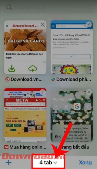 Útmutató a Safari Tab csoportok létrehozásához iOS 15 rendszeren