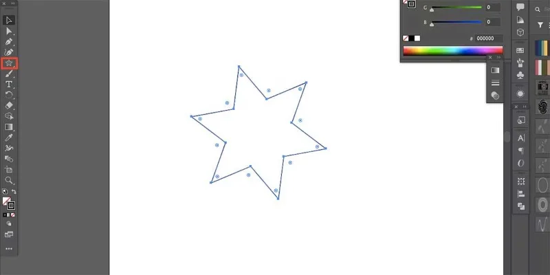 Kako narisati pajkovo mrežo v Adobe Illustratorju
