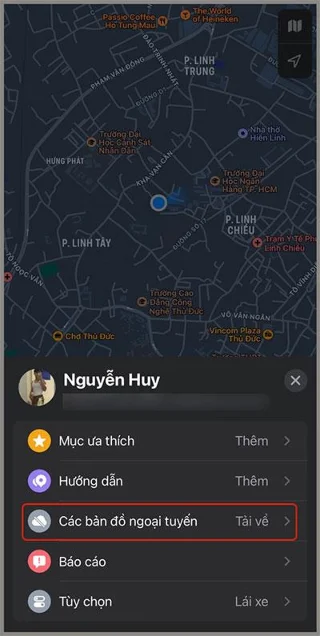Kā izmantot bezsaistes kartes operētājsistēmā iOS&nbsp;17