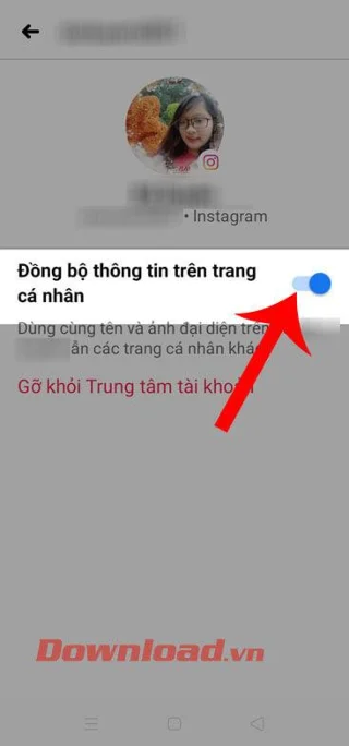 Navodila za ustavitev sinhronizacije Facebook in Instagram avatarjev