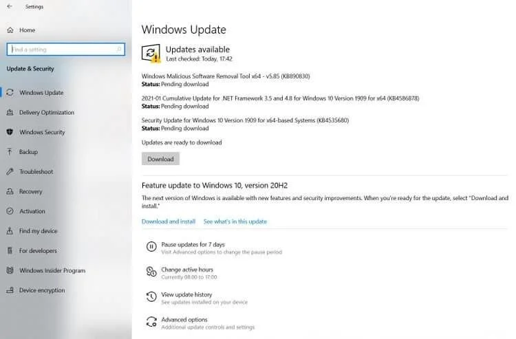 Kako popraviti napako 0xc00007b v sistemu Windows