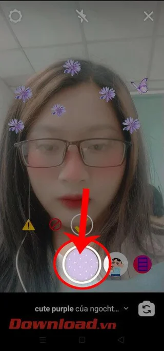 Navodila za snemanje videoposnetkov TikTok z učinki nalepk Instagram