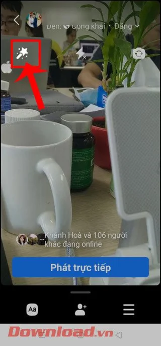 Инструкции за използване на филтъра Instagtaram при предаване на живо във Facebook