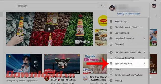 Инструкции за гледане на най-популярните Youtube в други страни и света